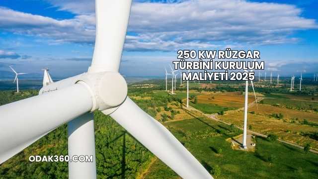250 Kw Rüzgar Türbini Kurulum Maliyeti 2025
