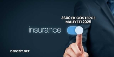 3600 Ek Gösterge Maliyeti 2025