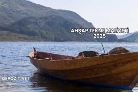 Ahşap Tekne Maliyeti 2025