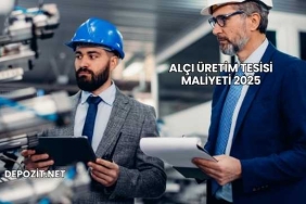 Alçı Üretim Tesisi Maliyeti 2025