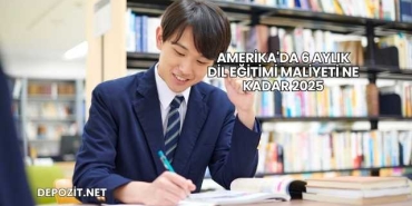Amerika'da 6 Aylık Dil Eğitimi Maliyeti Ne Kadar 2025
