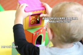 Anaokulu Kreş Açma Maliyeti 2025