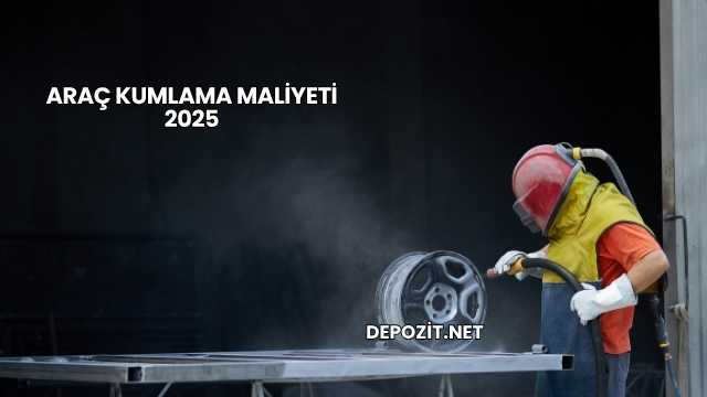 Araç Kumlama Maliyeti 2025