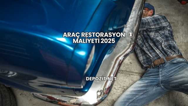 Araç Restorasyon Maliyeti 2025