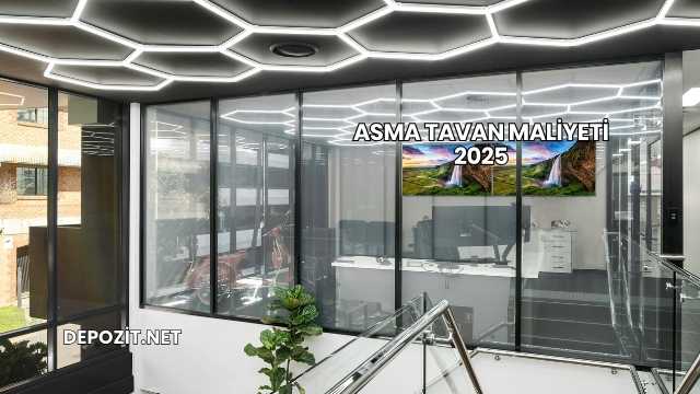 Asma Tavan Maliyeti 2025
