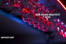 Bar Açma Maliyeti 2025