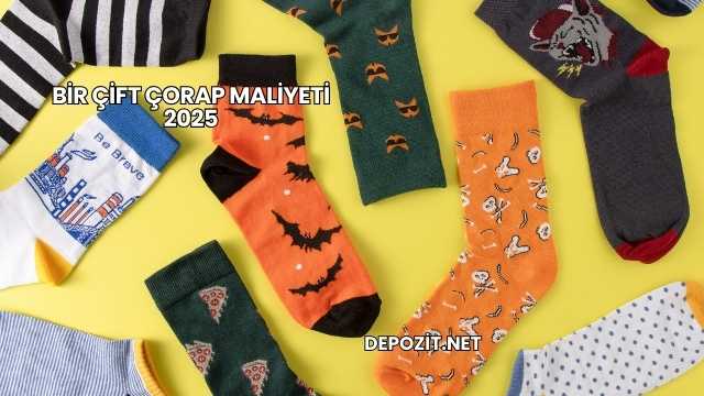 Bir Çift Çorap Maliyeti 2025