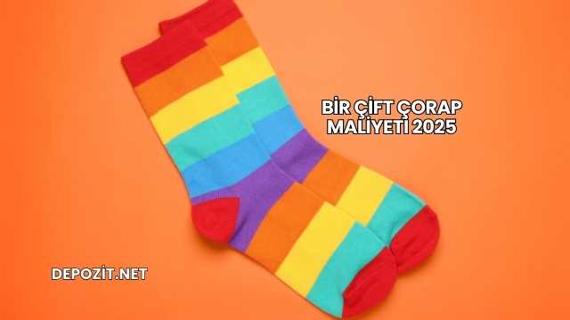 Bir Çift Çorap Maliyeti 2025