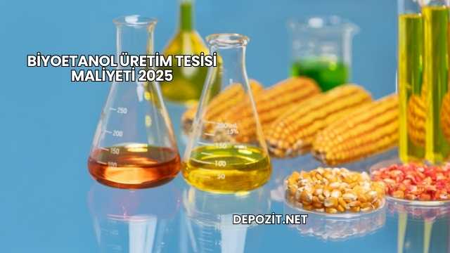 Biyoetanol Üretim Tesisi Maliyeti 2025