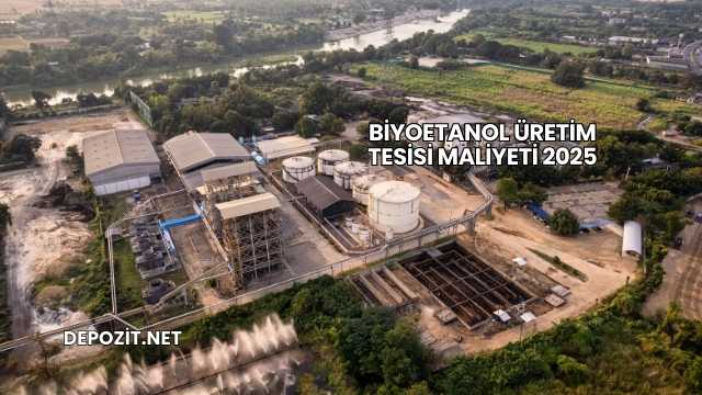 Biyoetanol Üretim Tesisi Maliyeti 2025