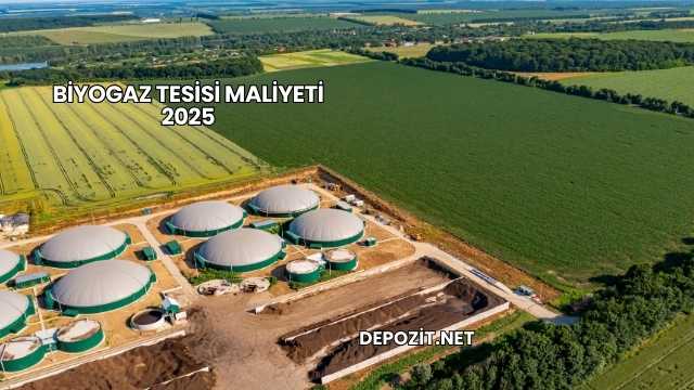 Biyogaz Tesisi Maliyeti 2025