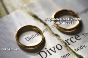 Boşanma Maliyeti Ne Kadar 2025