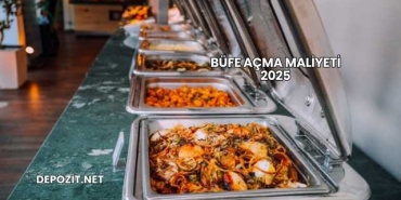 Büfe Açma Maliyeti 2025