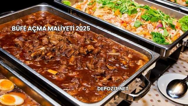 Büfe Açma Maliyeti 2025