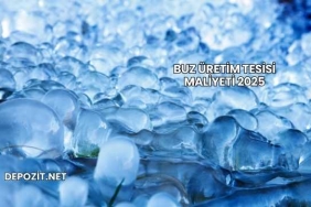 Buz Üretim Tesisi Maliyeti 2025