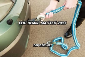 Çeki Demiri Maliyeti 2025