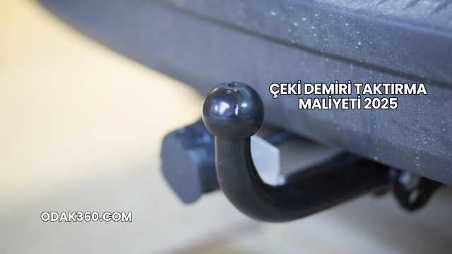 Çeki Demiri Taktırma Maliyeti 2025