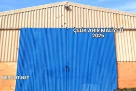 Çelik Ahır Maliyeti 2025