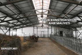 Çelik Konstrüksiyon Ahır Maliyeti