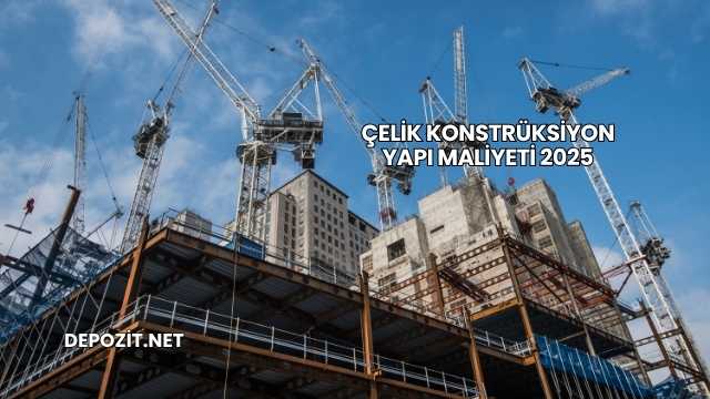 Çelik Konstrüksiyon Yapı Maliyeti 2025