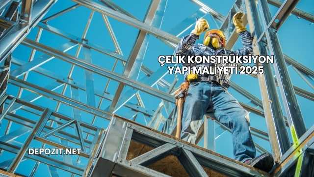Çelik Konstrüksiyon Yapı Maliyeti 2025