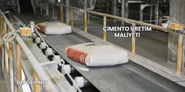 Çimento Üretim Maliyeti