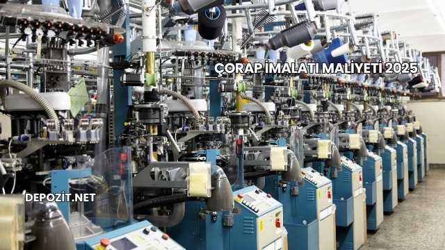 Çorap İmalatı Maliyeti 2025