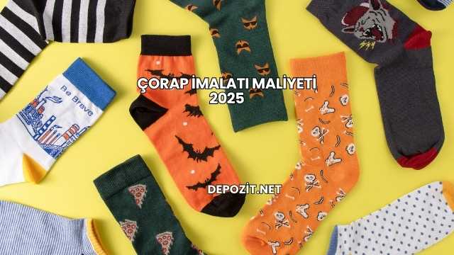 Çorap İmalatı Maliyeti 2025