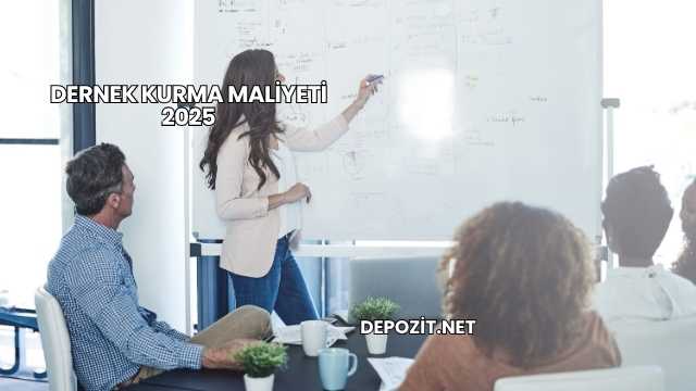 Dernek Kurma Maliyeti 2025