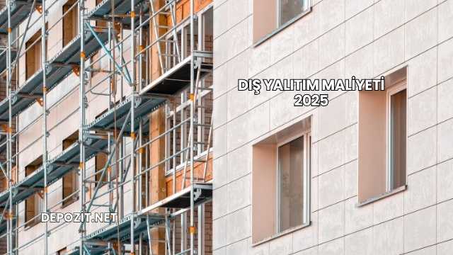 Dış Yalıtım Maliyeti 2025