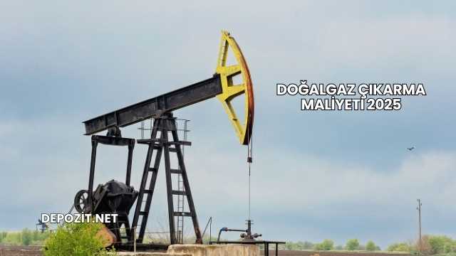 Doğalgaz Çıkarma Maliyeti 2025