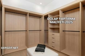 Dolap Yaptırma Maliyeti 2025