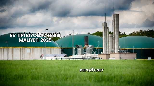Ev Tipi Biyogaz Tesisi Maliyeti 2025