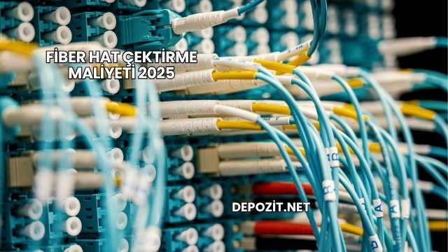 Fiber Hat Çektirme Maliyeti 2025
