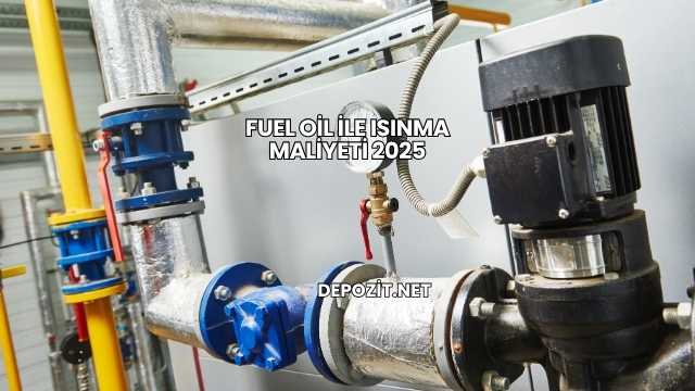 Fuel Oil ile Isınma Maliyeti 2025