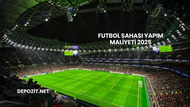 Futbol Sahası Yapım Maliyeti 2025