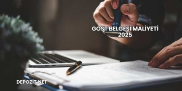GOST Belgesi Maliyeti 2025