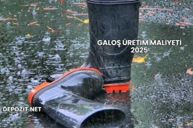 Galoş Üretim Maliyeti 2025