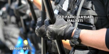 Gezi Parkı Olayları Maliyeti