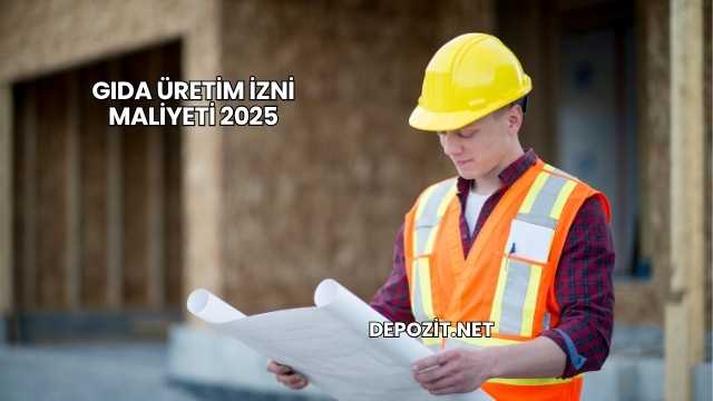 Gıda Üretim İzni Maliyeti 2025