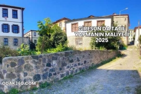 Giresun'da Tatil Yapmanın Maliyeti 2025