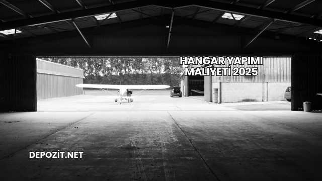 Hangar Yapımı Maliyeti 2025