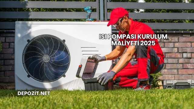 Isı Pompası Kurulum Maliyeti 2025