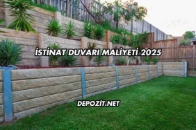 İstinat Duvarı Maliyeti 2025