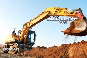 İzinli Kazı Maliyeti 2025