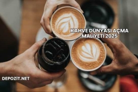 Kahve Dünyası Açma Maliyeti 2025