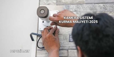 Kamera Sistemi Kurma Maliyeti 2025