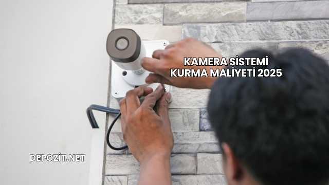 Kamera Sistemi Kurma Maliyeti 2025