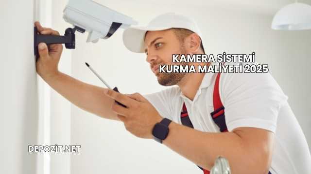 Kamera Sistemi Kurma Maliyeti 2025