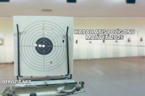 Kapalı Atış Poligonu Maliyeti 2025